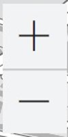 Schalter zum Karte Vergrößerm/Verkleinern